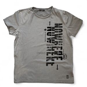 GAUDÌ Original Men’s Graphic Tee – Grey
